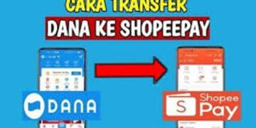 Cara Transfer DANA ke ShopeePay dan Biaya Admin yang Dikenakan
